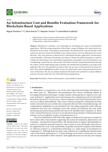 Blockchain Infrastructure Cost & Benefits Evaluation Framework