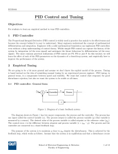 PID Control and Tuning Tutorial