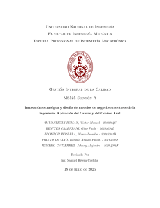 Innovaci&oacute;n Estrat&eacute;gica y Modelos de Negocio en Ingenier&iacute;a