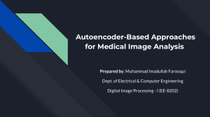 Autoencoders for Medical Image Analysis