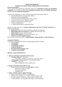 Village Regeneration: Spatial Planning Assignment