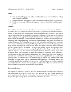 Granadilla Business Pivot: Strategy & Adaptation in the Food Market