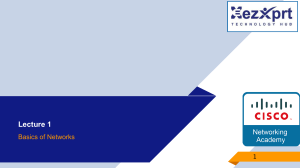 Basics of Networks: LAN, WAN, VPN, WLAN, MAN