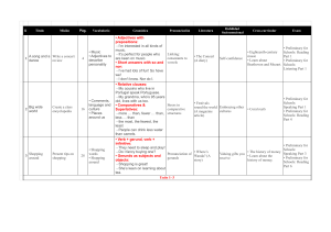 English Language Coursebook - Middle School