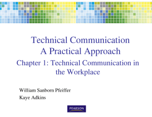 Technical Communication in the Workplace: A Practical Approach