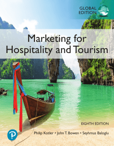 Marketing for Hospitality and Tourism Textbook | 8th Edition