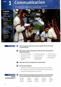 Communication Skills Textbook: Good Communicators & Language Review