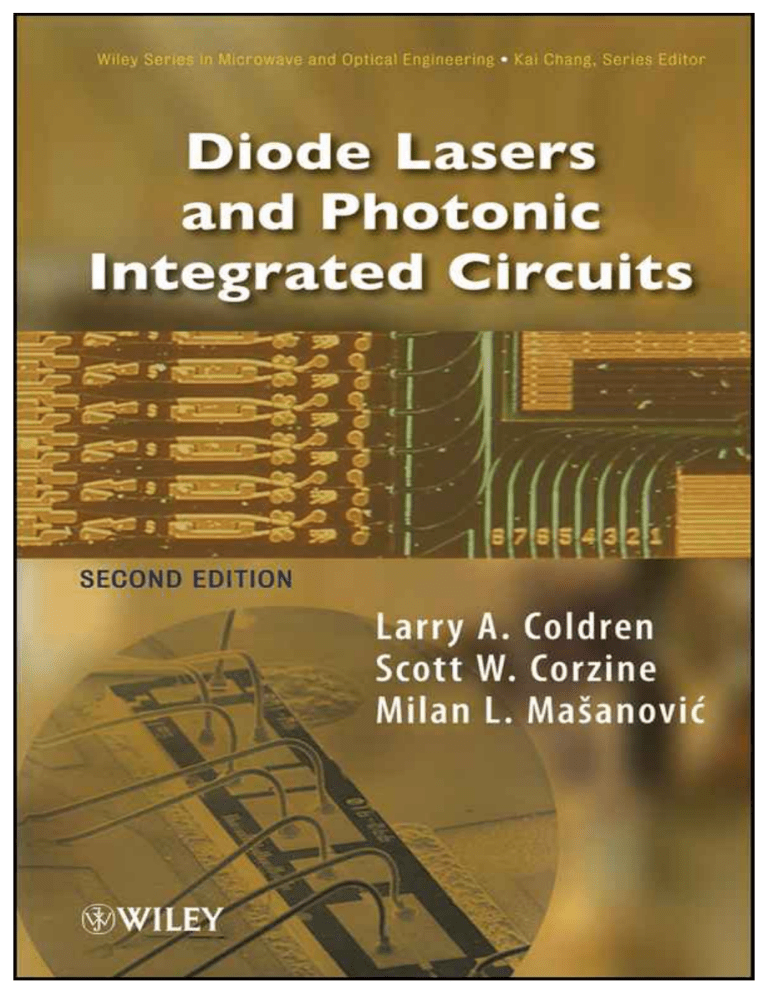 Diode Lasers & Photonic Integrated Circuits: Second Edition