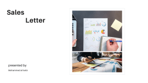 Sales Letter Writing Guide: Examples, Guidelines & Summary