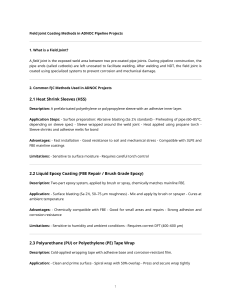 Field Joint Coating Methods in ADNOC Pipeline Projects: A Technical Guide