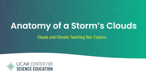 Anatomy of a Storm's Clouds: Mid-latitude Cyclones & Climate Education