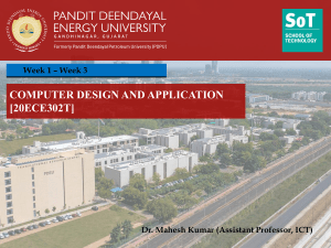 Computer Design & Application Presentation