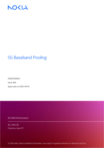 5G Baseband Pooling: Technical Overview & Configuration