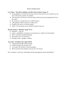 Literature Notes: Tolstoy, Sanchez, Ling - Aging & Legacy