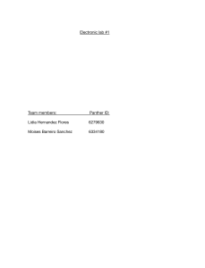 Bandpass Filter Lab Report: Design & Analysis