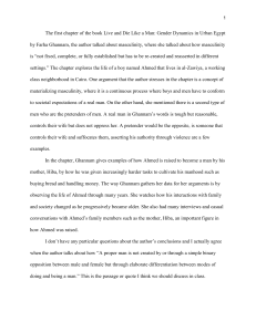 Live and Die Like a Man: Chapter 1 Summary