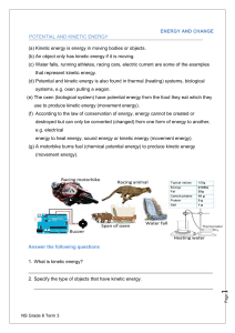 Energy, Electricity & Circuits: Grade 8 Learner Guide