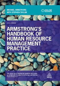 Armstrong's Handbook of Human Resource Management Practice (15th Ed)