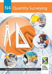 Quantity Surveying N4: Building Measurement & Engineering Studies Guide