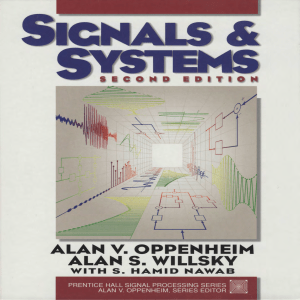 Signals & Systems Textbook: Oppenheim, Willsky, Nawab (2nd Edition)