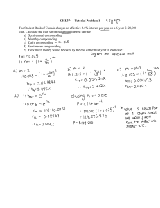 Loan Interest Rate Calculations: Compounding Frequency Tutorial