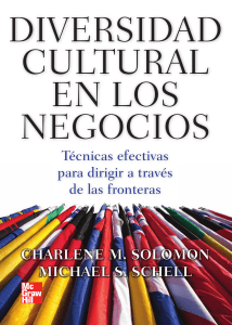Diversidad Cultural en los Negocios: T&eacute;cnicas de Liderazgo Global