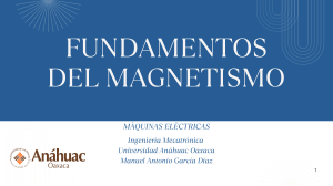 Fundamentos del Magnetismo en M&aacute;quinas El&eacute;ctricas