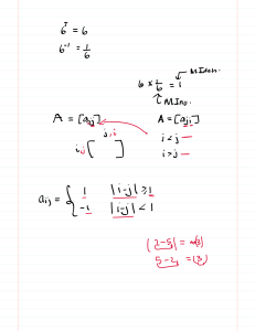 Linear Algebra Notes: Matrix Properties and Definitions