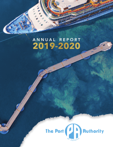 Port Authority Jamaica Annual Report 2019-2020
