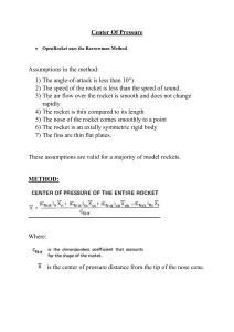 Rocket Center of Pressure: Barrowman Method Explained