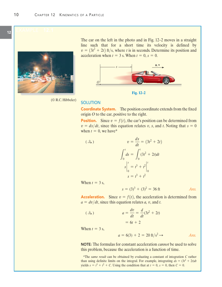 Kinematics of a Particle: Rectilinear Motion Examples & Problems