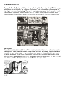 Photography History & Art: Textbook Excerpt