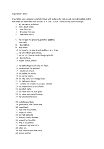 Pygmalion's Bride Analysis: Objectification of Women in Literature & Art