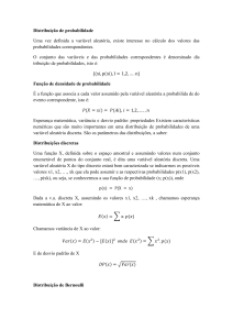 Distribui&ccedil;&atilde;o de probabilidade (Defen)