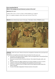 Paphos Mosaic Analysis: History & Significance