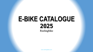 Reelingbike 2025 E-Bike Catalogue