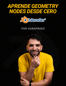 Nodos de Geometr&iacute;a en Blender: Gu&iacute;a para Principiantes