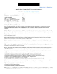 NR 10 Safety in Electrical Installations Regulation