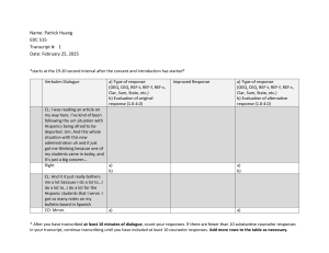 Counseling Transcript: Supporting Hispanic Students