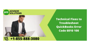 Fix QuickBooks Error 6010 100: Troubleshooting Guide