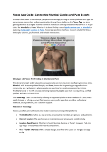 Yoooo App Guide: Connecting Mumbai Gigolos and Pune Escorts