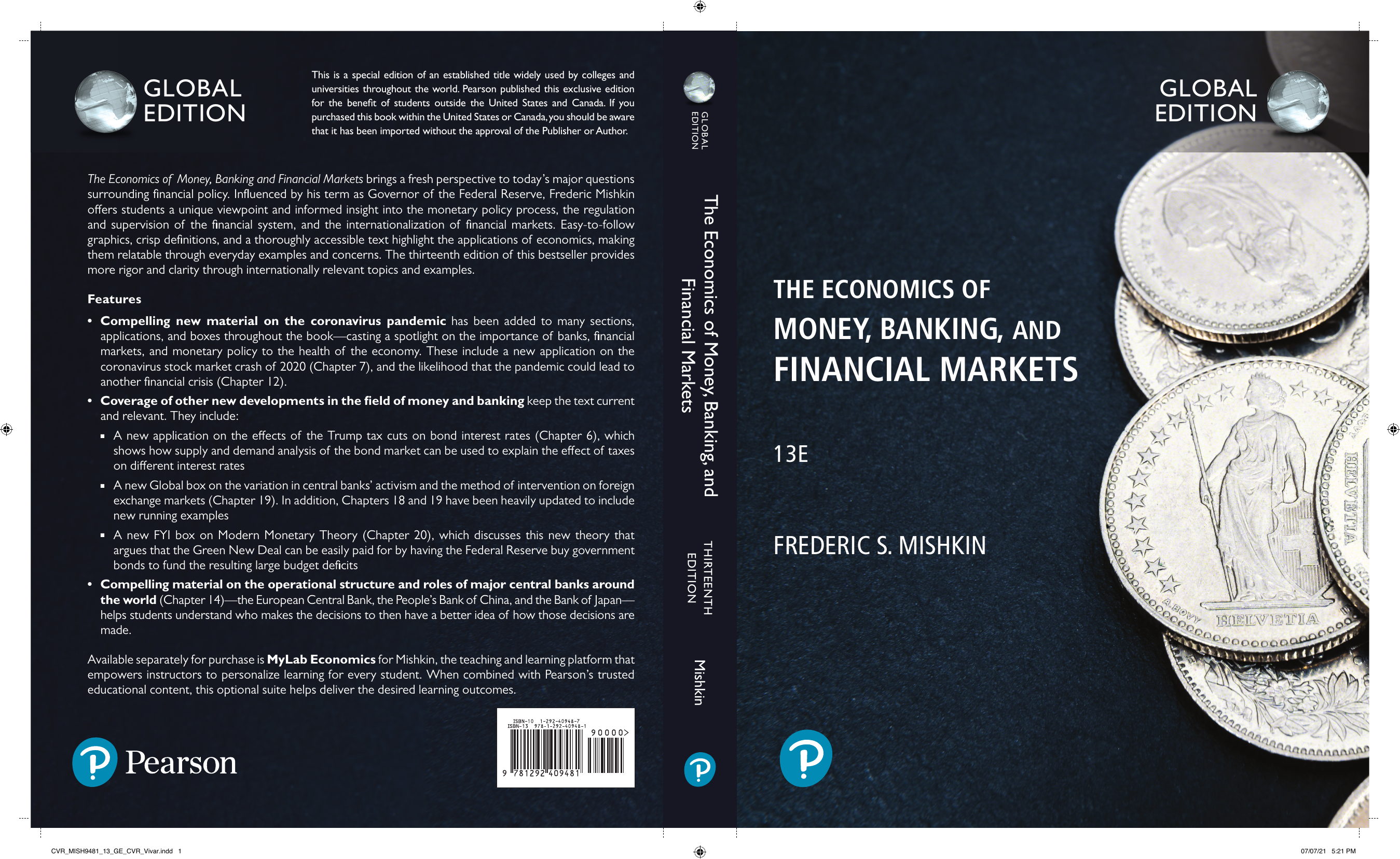 The Economics of Money, Banking, and Financial Markets 13th Ed