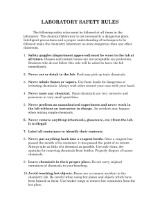 Chemistry Lab Safety Rules & Procedures | Essential Guidelines