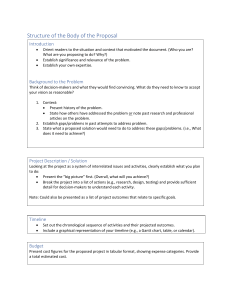 Proposal Structure Guide: Key Sections & Tips