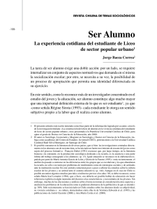 Experiencia Estudiantil en Escuelas Secundarias Urbanas de Bajos Ingresos