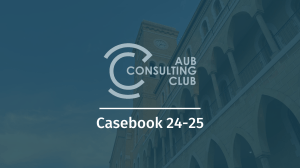 AUBCC Consulting Casebook 24-25: GCC Region & Interview Prep Guide