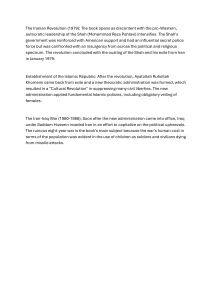 Iranian Revolution & Iran-Iraq War: A Historical Overview