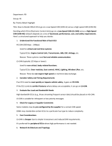 ECU CAN Bus Selection Guide: LS-CAN vs HS-CAN Decision Factors
