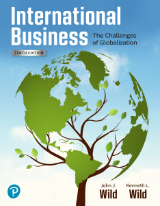 International Business: Globalization Challenges, 10th Edition