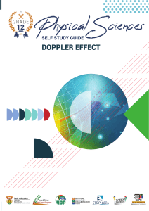Doppler Effect: Grade 12 Physical Sciences Study Guide